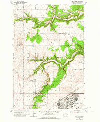 Deep Creek 1963 topographic map thumbnail