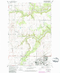 Deep Creek 1973 topographic map thumbnail