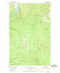 Deep Lake 1952 topographic map preview