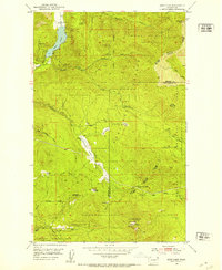 Deep Lake 1952 topographic map preview