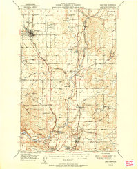Deer Park 1951 topographic map thumbnail