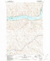 Delaney 1981 topographic map thumbnail