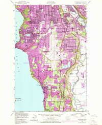 Des Moines 1949 topographic map thumbnail