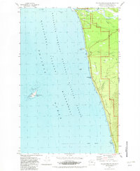 Destruction Island 1982 topographic map thumbnail