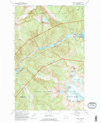 Diablo Dam 1963 topographic map thumbnail