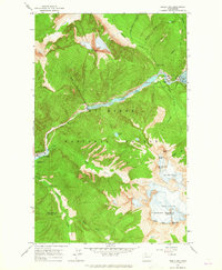Diablo Dam 1963 topographic map thumbnail