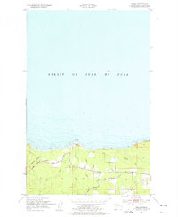 Disque 1950 topographic map thumbnail