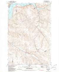Dodge 1981 topographic map preview