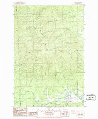 Doty 1986 topographic map thumbnail
