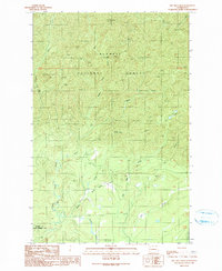 Dry Bed Lakes 1990 topographic map thumbnail