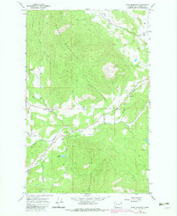 Dunn Mountain 1965 topographic map thumbnail