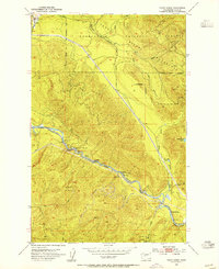 Eagle Gorge 1953 topographic map thumbnail