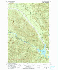 Eagle Gorge 1993 topographic map thumbnail