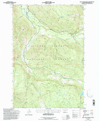 East Canyon Ridge 1994 topographic map thumbnail