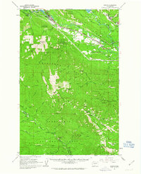 Easton 1961 topographic map thumbnail
