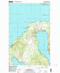 Eastsound 1997 topographic map thumbnail