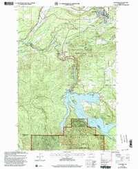 Eatonville 1998 topographic map thumbnail