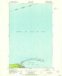 Ediz Hook 1950 topographic map thumbnail