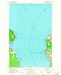 Edmonds West 1953 topographic map thumbnail
