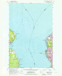 Edmonds West 1953 topographic map thumbnail