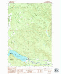 Elbe 1987 topographic map thumbnail