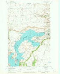 Electric City 1968 topographic map thumbnail