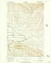 Elephant Mountain 1953 topographic map thumbnail