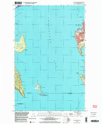 Eliza Island 1998 topographic map thumbnail