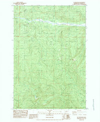 Elk Mountain 1983 topographic map thumbnail