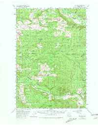 Elk Rock 1953 topographic map thumbnail