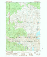 Elk Rock 1983 topographic map thumbnail