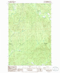 Elkhorn Creek 1986 topographic map thumbnail