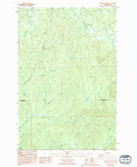 Elkhorn Creek 1986 topographic map thumbnail