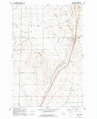 Eltopia 1992 topographic map thumbnail