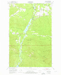 Elwha 1950 topographic map thumbnail
