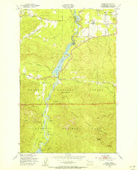 Elwha 1950 topographic map thumbnail