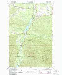 Elwha 1950 topographic map thumbnail