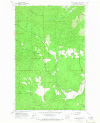 Empey Mountain 1965 topographic map thumbnail