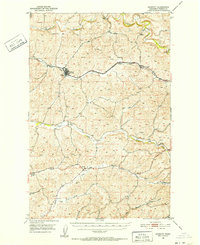 Endicott 1950 topographic map thumbnail