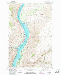 Entiat 1968 topographic map preview