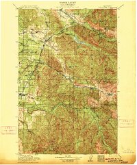 Cedar Lake 1913 topographic map thumbnail