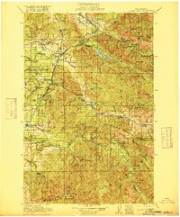 Cedar Lake 1913 topographic map thumbnail