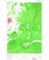 Enumclaw 1956 topographic map thumbnail