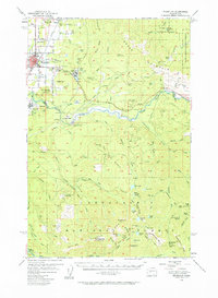Enumclaw 1956 topographic map thumbnail