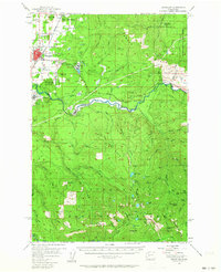 Enumclaw 1956 topographic map thumbnail