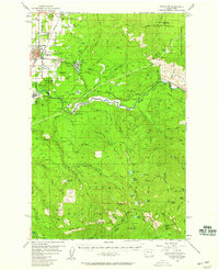 Enumclaw 1956 topographic map thumbnail