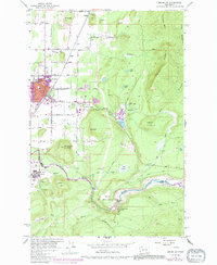 Enumclaw 1956 topographic map thumbnail