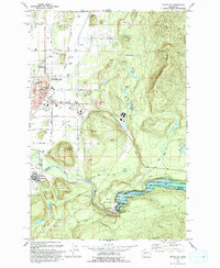 Enumclaw 1993 topographic map thumbnail