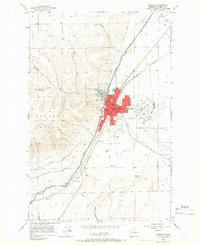 Ephrata 1956 topographic map thumbnail