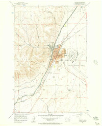 Ephrata 1956 topographic map thumbnail